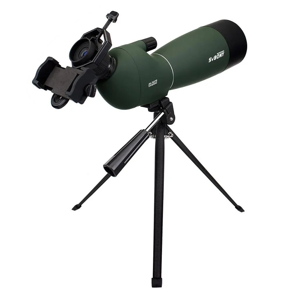 F9308B Telescope Spotting Scope Monoculars Powerful Binoculars Bak4 FMC Waterproof with Tripod Camping