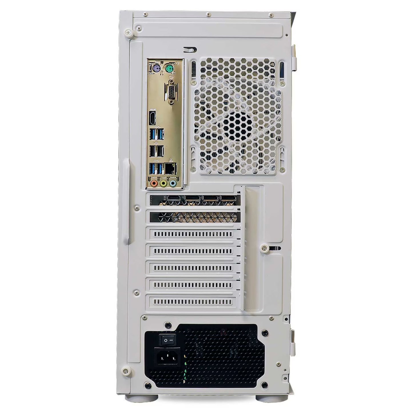 Rebel 3.0 Gaming PC - AMD Ryzen 7 (4.1Ghz), RTX 3060 12GB, 16GB DDR4, 512GB SSD, White
