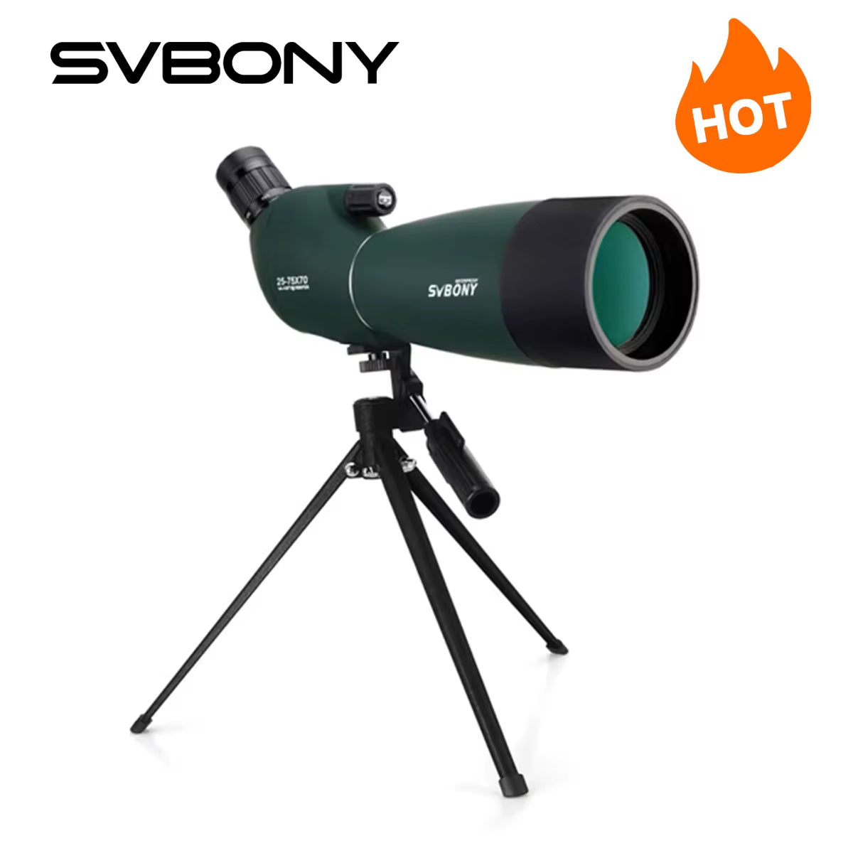 F9308B Telescope Spotting Scope Monoculars Powerful Binoculars Bak4 FMC Waterproof with Tripod Camping